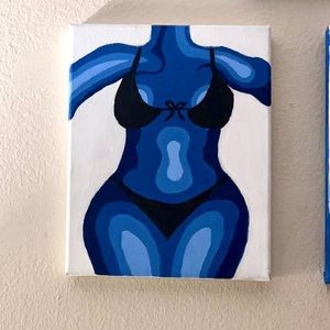 “Bod” canvas painting